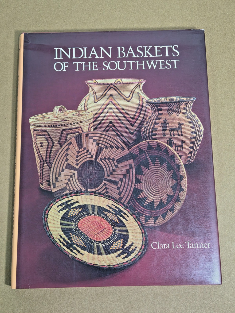 Indian Baskets of the Southwest by Clara Lee Tanner - 1989 Hardcover DJ
